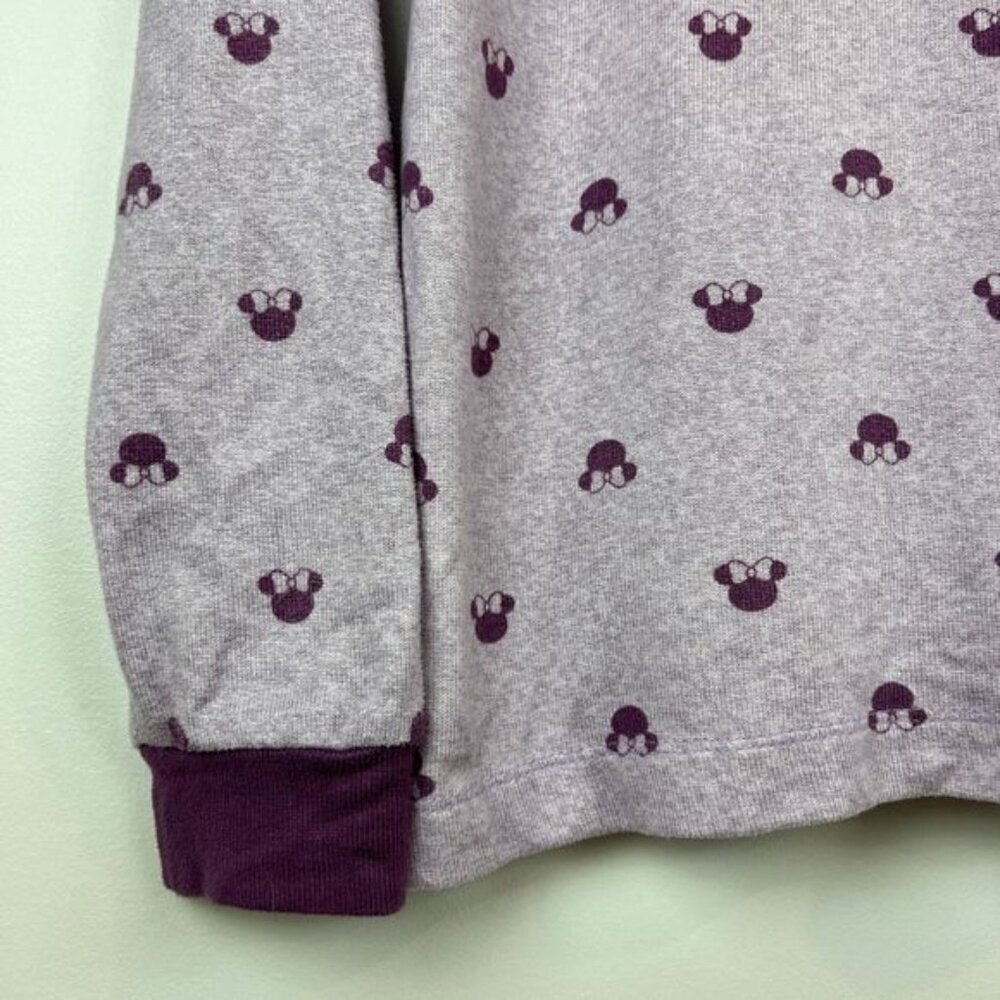Disney Women's Small Purple Minnie Mouse Sleepwear Loungewear Set Long Sleeve - Picture 11 of 11